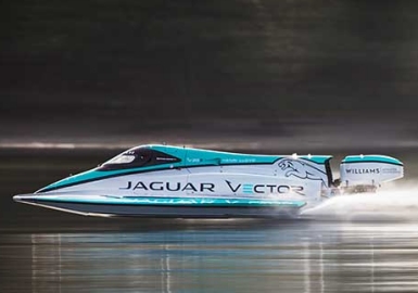 Jaguar Vector electric racing boat